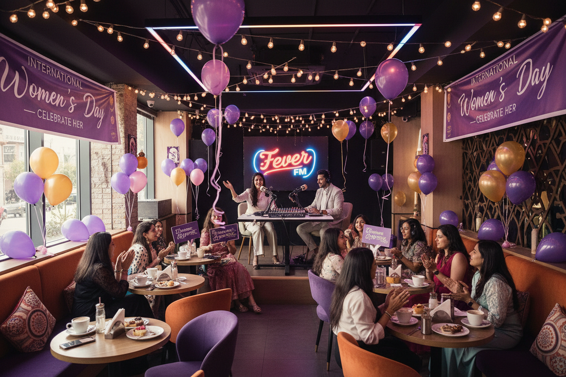 Celebrate Women’s Day with Fever FM RJs at Cafe Chennai