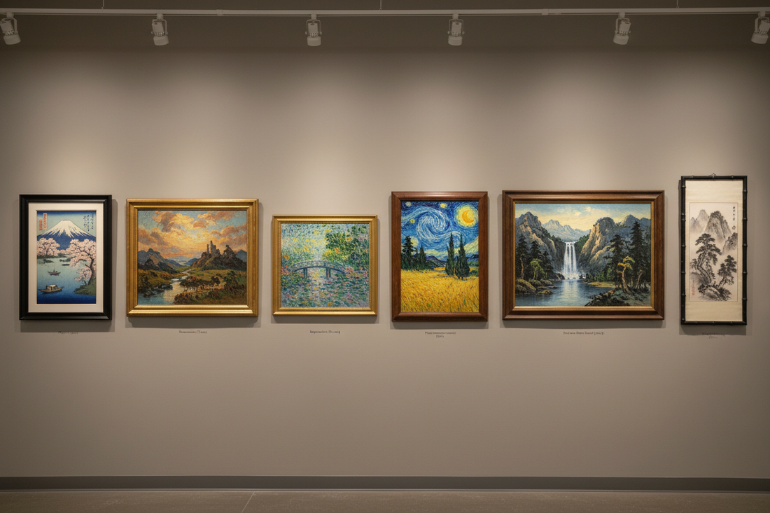 Celebrated Landscape Paintings Throughout Art History