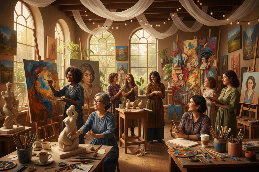 Celebrating Women in Art: Meet the Creators Behind the Masterpieces