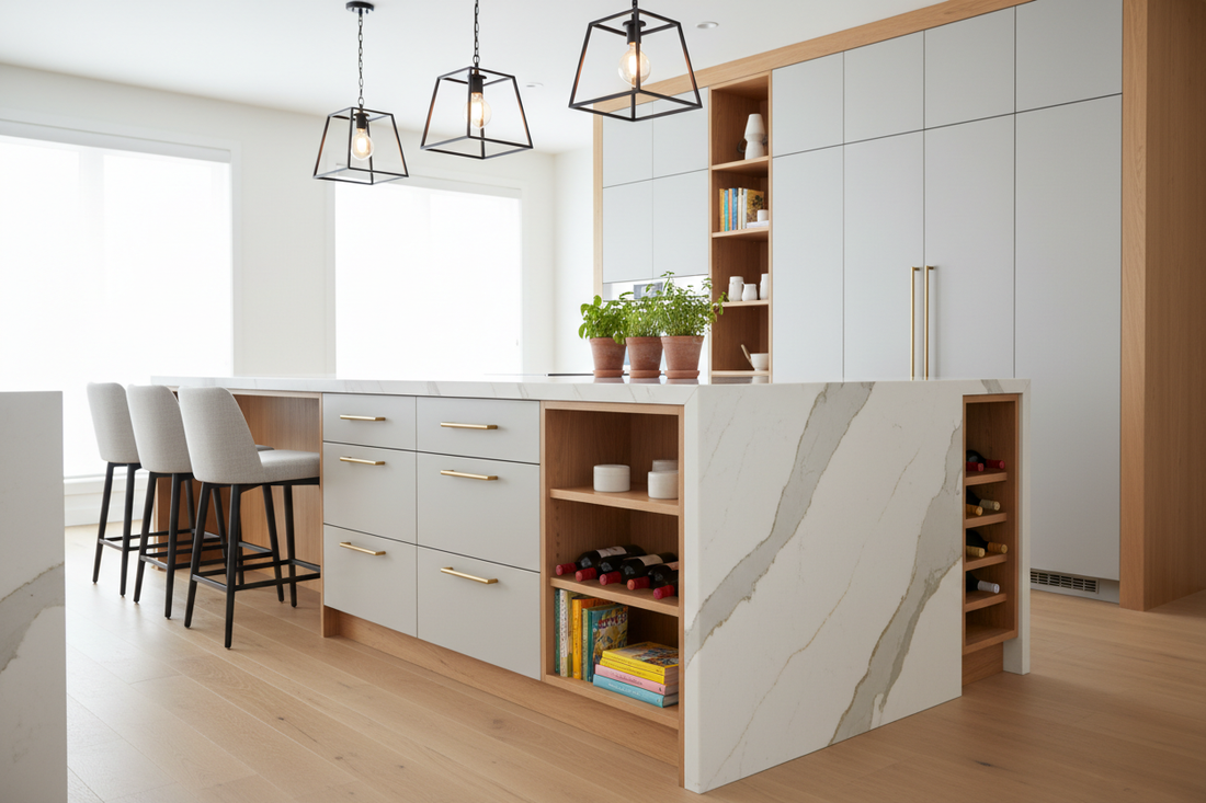 Centerpiece Kitchens: Modern Island Ideas for Style and Storage