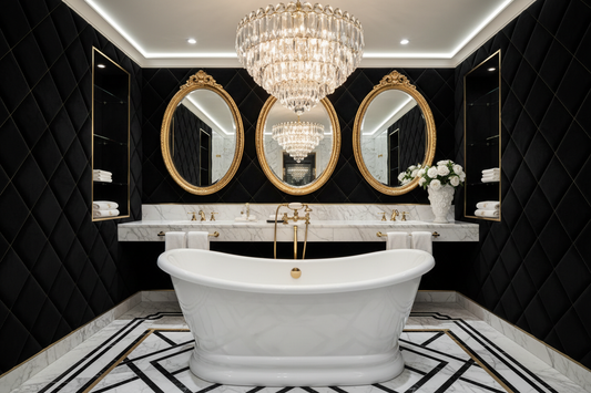 Chanel-Inspired Bathroom Elegance: Timeless Style for Your Personal Sanctuary