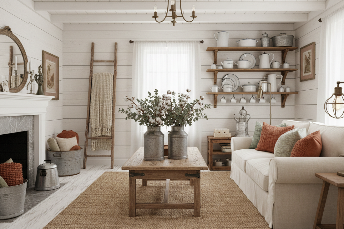 Charming Vintage Farmhouse Décor Ideas for 2025