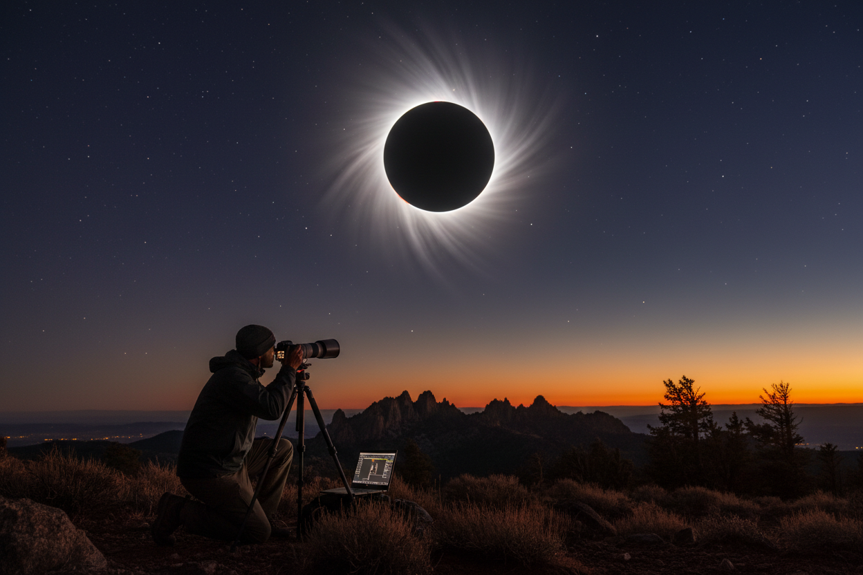 Chasing Shadows: How to Master Solar Eclipse Photography – Wallpics