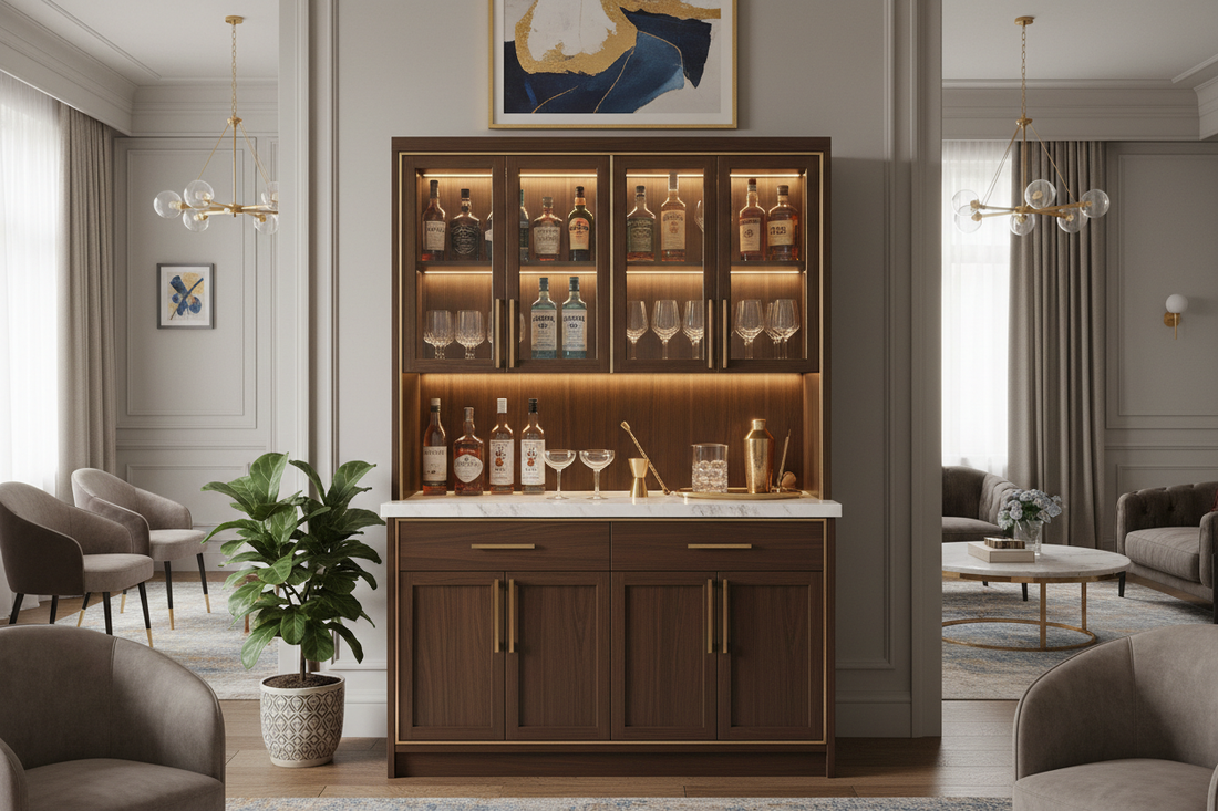 Cheers at Home: Elegant Bar Cabinet Inspirations