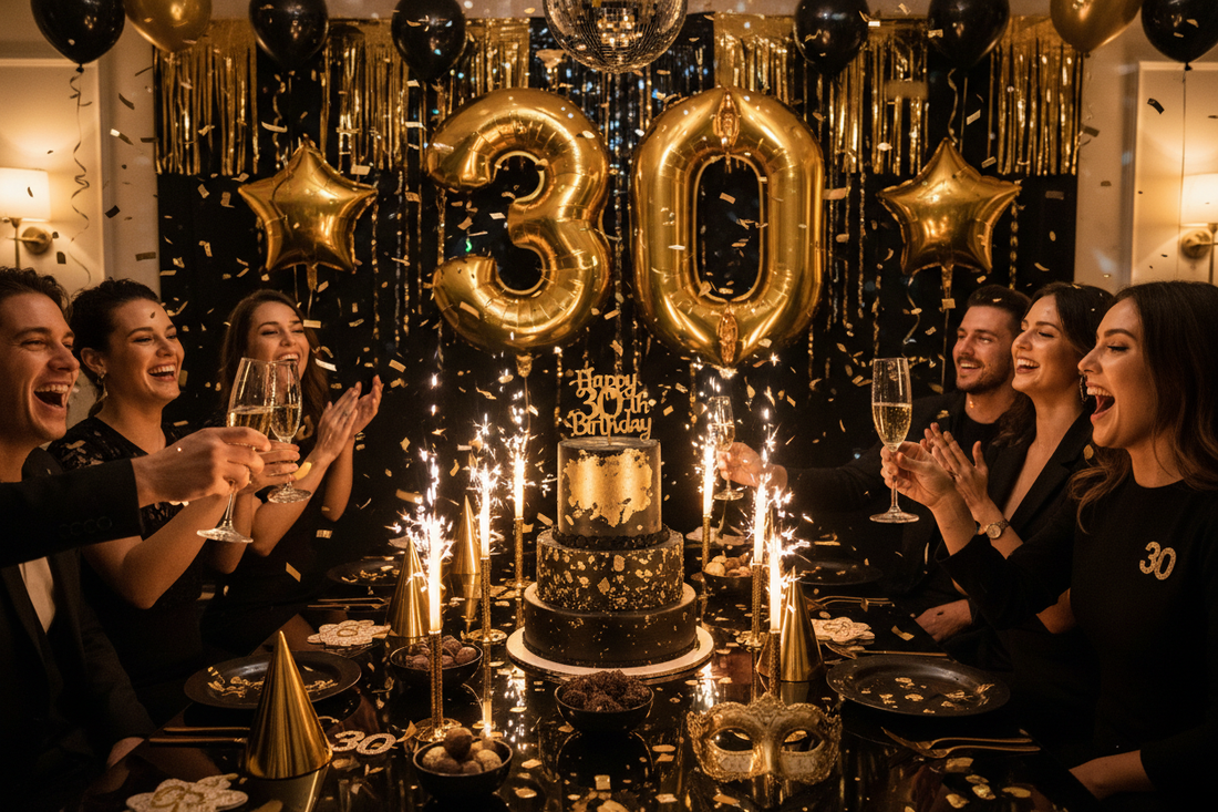 Cheers to 30 Years: Epic Party Inspiration and Themes