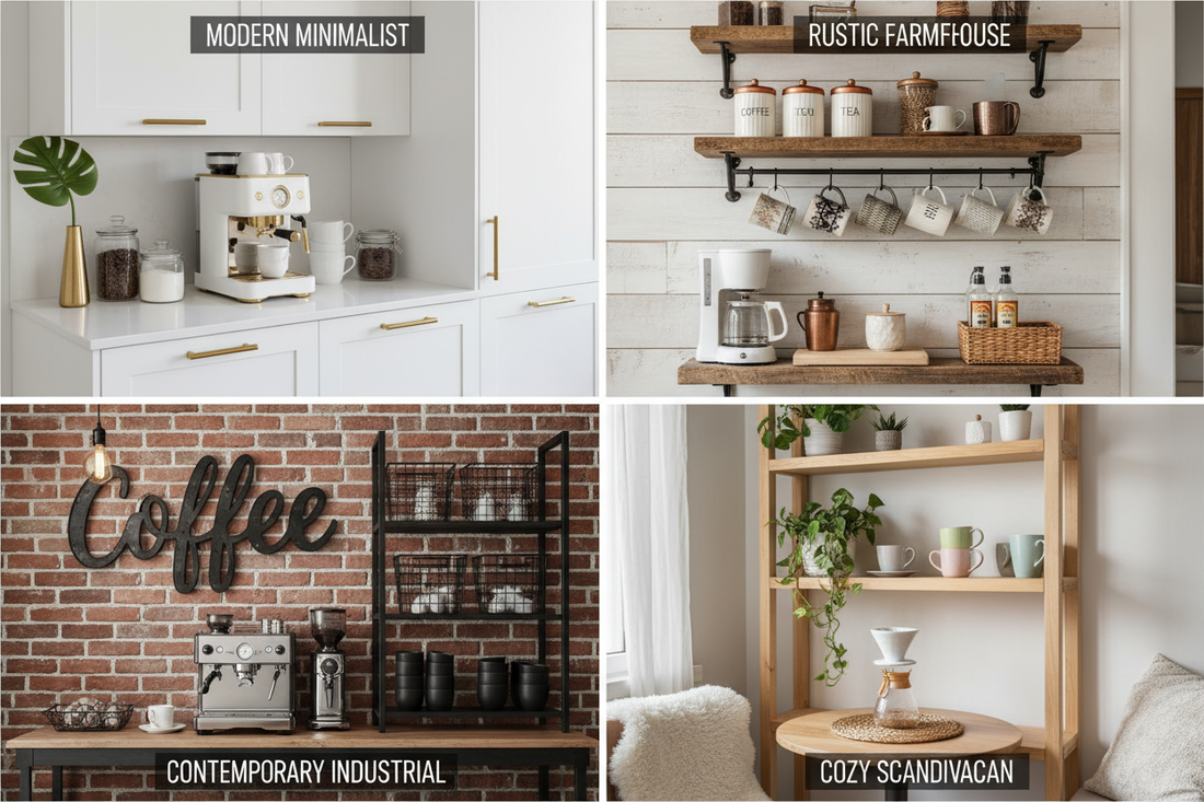 Chic and Functional Coffee Bar Concepts for Every Home Style