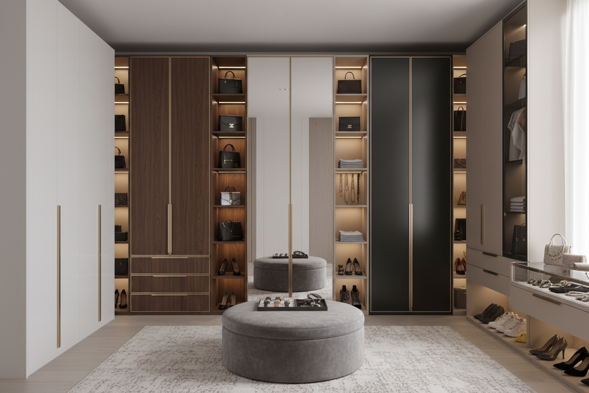 Chic & Sleek: 5 Irresistible Cupboard Designs for Your Dressing Room