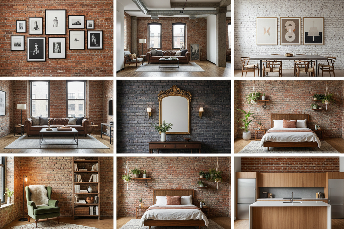 Chic & Timeless: 7 Exposed Brick Wall Decor Ideas for Your Home
