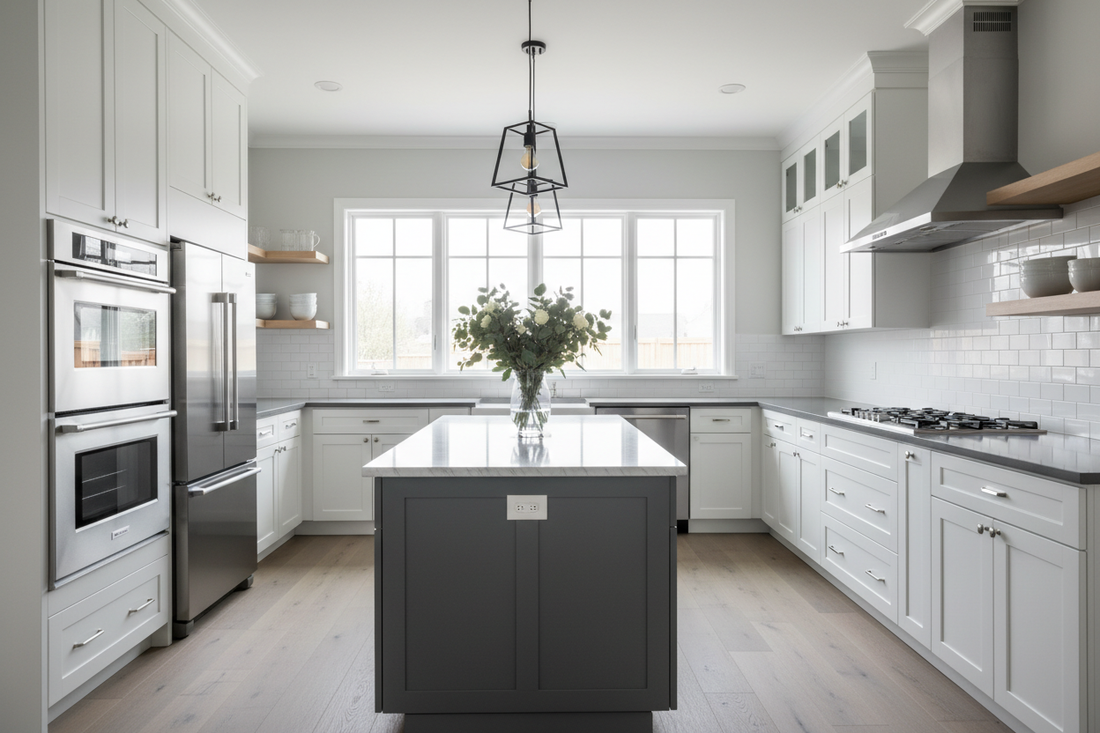 Chic & Timeless: Stunning Grey and White Kitchen Designs