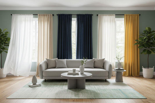 Choosing Curtain Colors for Green-Colored Walls