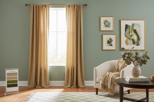 Choosing Curtains for Green Walls: Expert Tips for Perfect Color Harmony