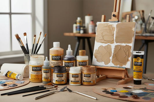 Choosing the Best Golden Acrylic Medium: An In-Depth Comparison for Artists