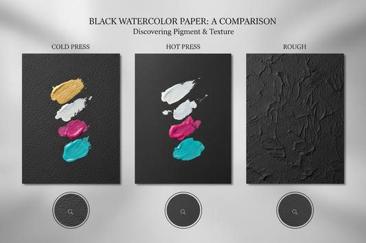 Choosing the Right Black Watercolour Paper: A Detailed Comparison Guide