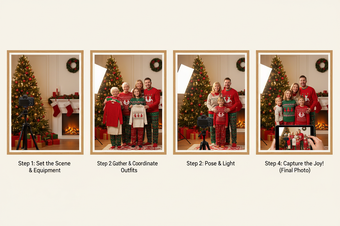 Christmas Family Photos Made Easy: A Step-by-Step Guide