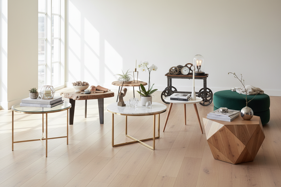 Circle of Style: 7 Stunning Round Coffee Table Designs