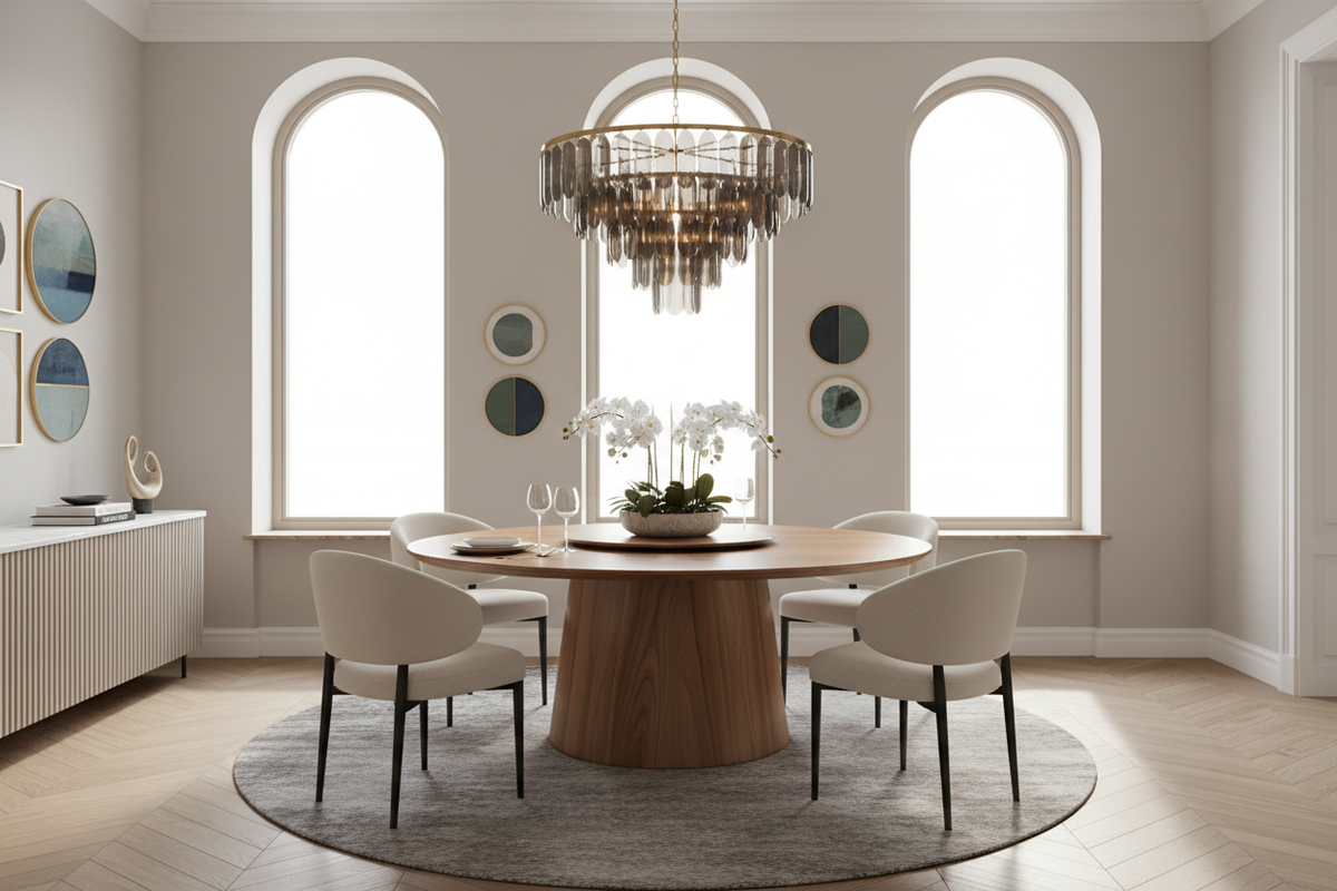 Circle of Style: 9 Round Dining Table Designs to Elevate Your Home
