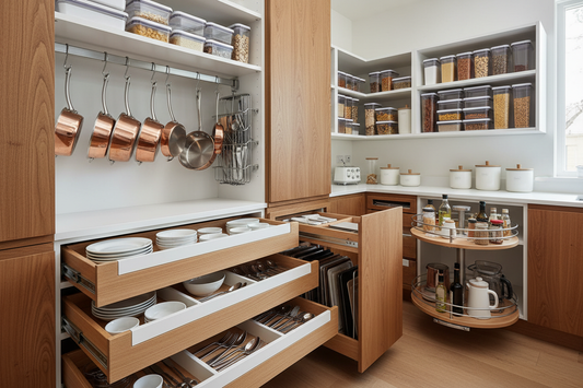 Clutter-Free and Stylish: Kitchen Cabinet Storage Solutions for Every Home