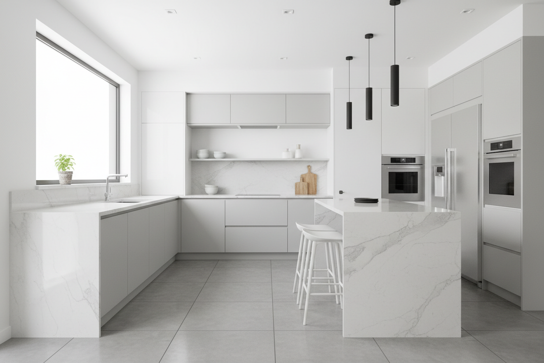 Clutter-Free Cooking: Modern U-Shaped Kitchen Inspirations