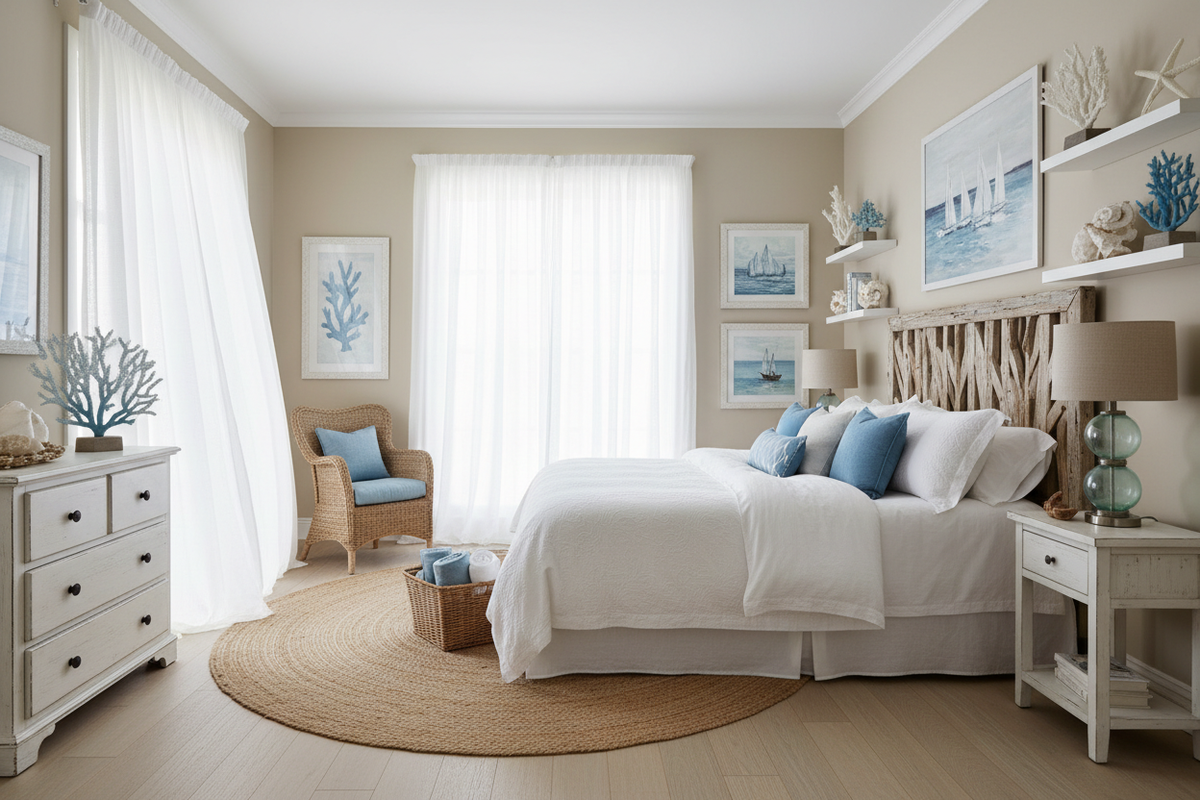Coastal Charm: Bedroom Design Ideas That Bring the Beach Home