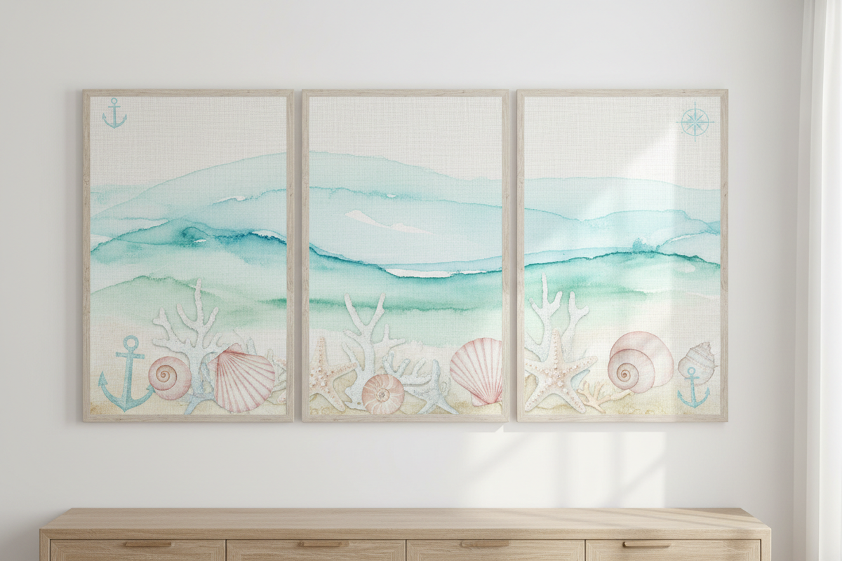 Coastal Charm: Best Beach-Inspired Wall Art for Your Home