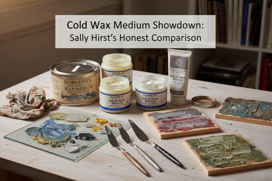 Cold Wax Medium Showdown: Sally Hirst’s Honest Comparison