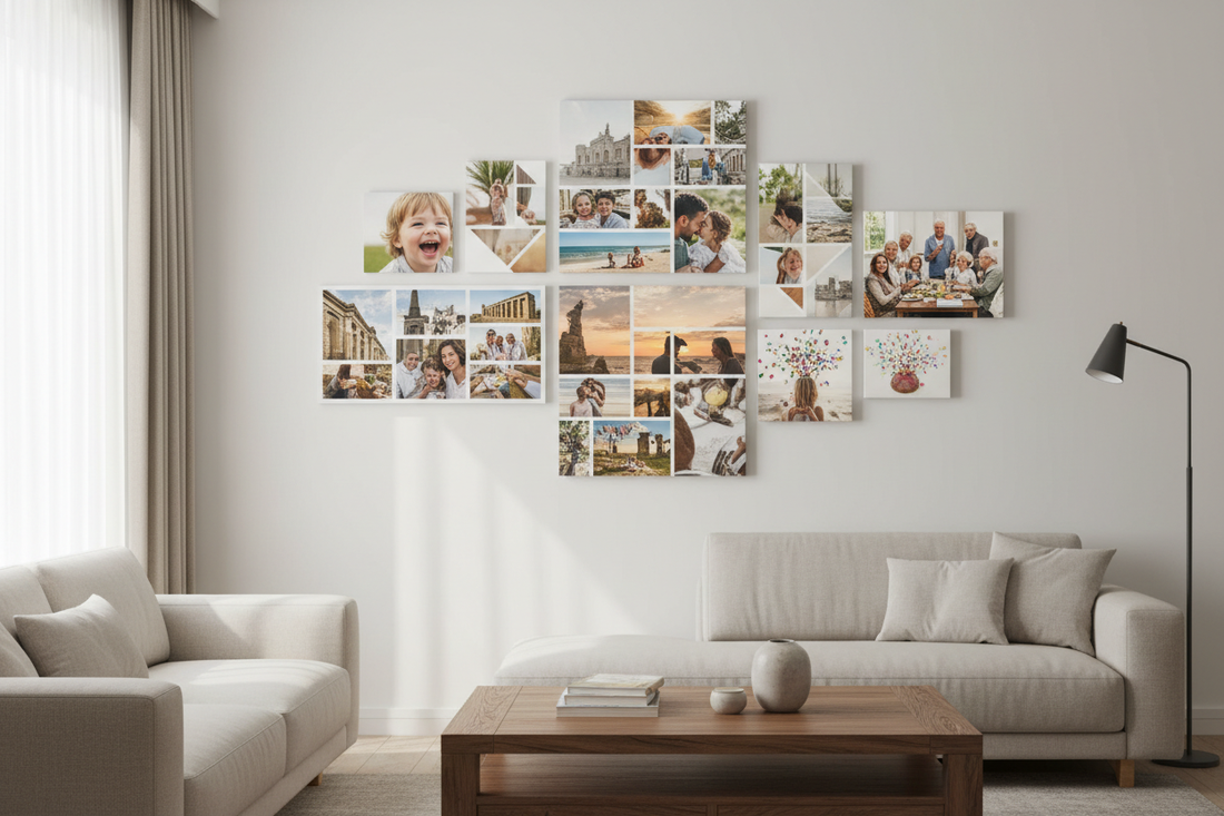 Collage Canvas Prints: A Creative and Meaningful Way to Celebrate Life’s Precious Moments