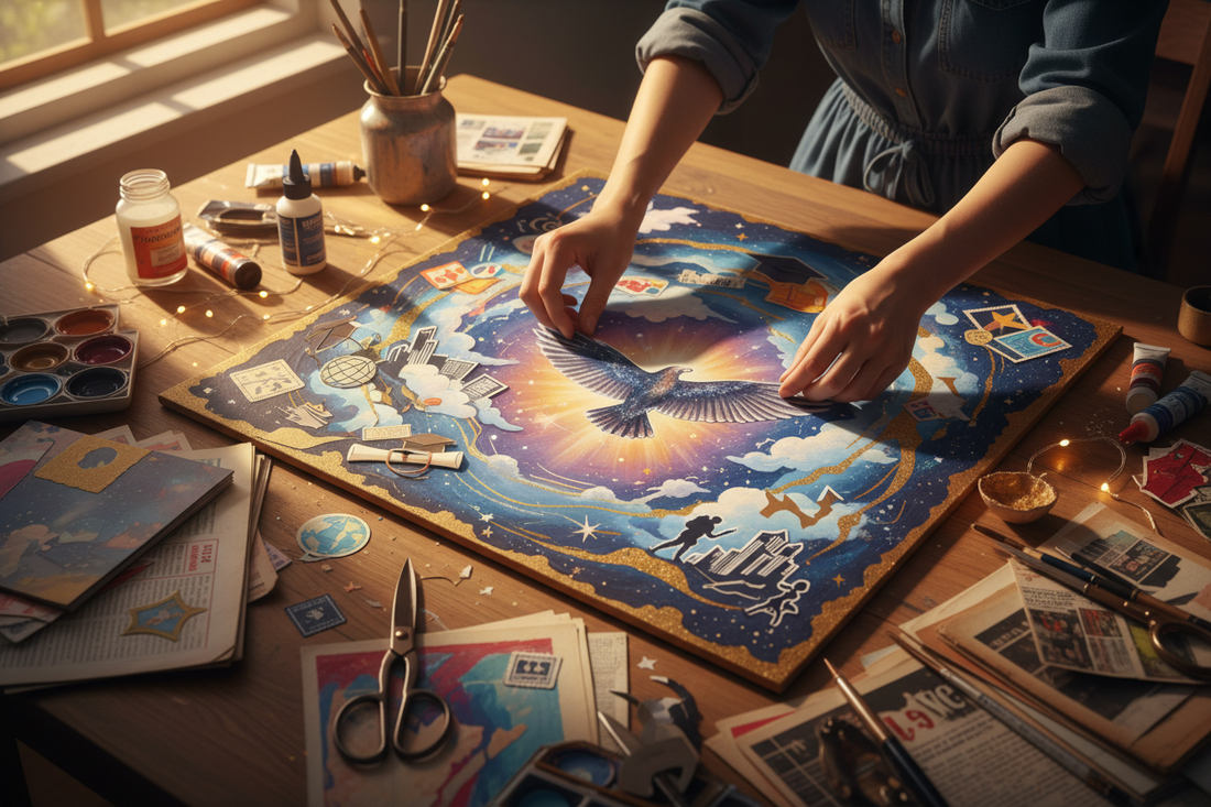 Collaging Your Dreams – Turning Aspirations into Art