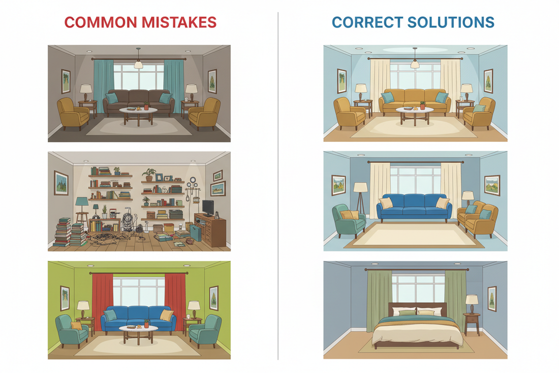 Common Interior Design Mistakes and How to Avoid Them