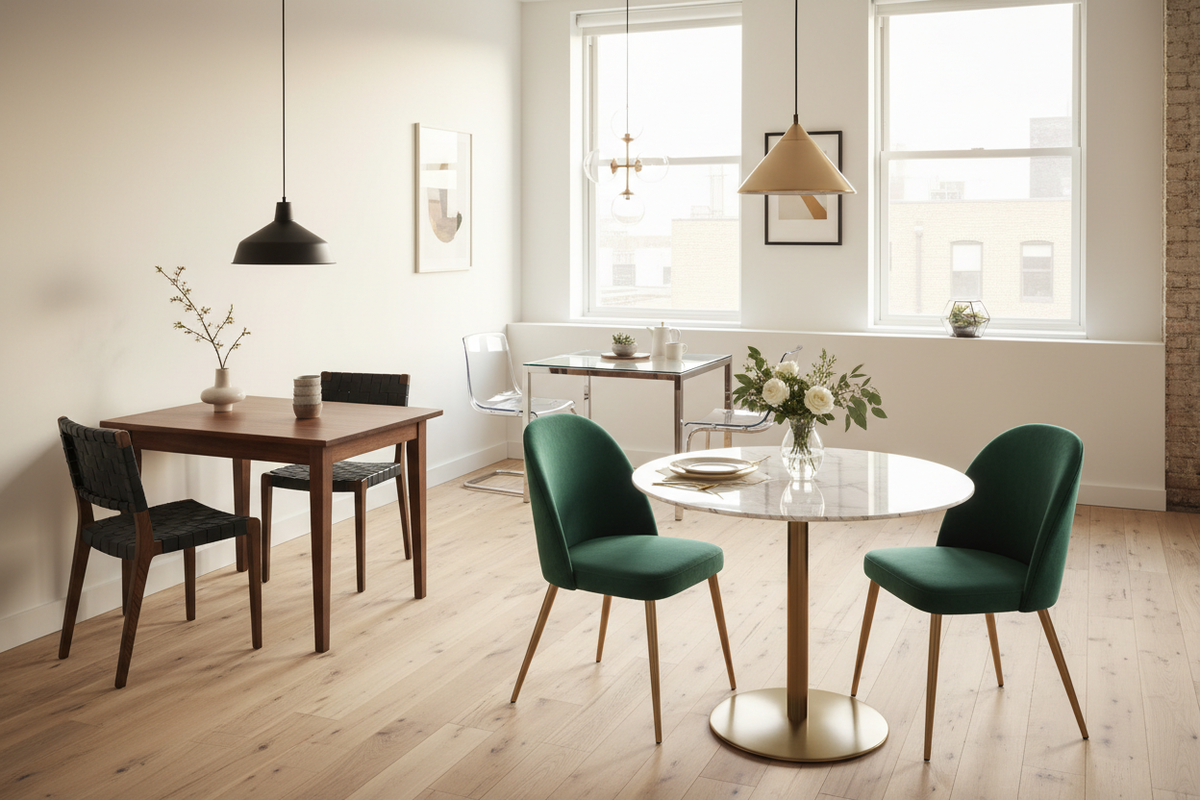 Compact Elegance: 7 Small Dining Tables with Big Style