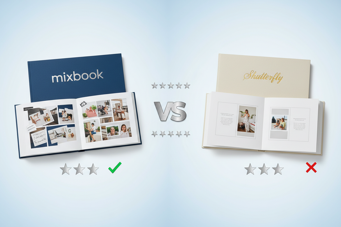 Comparing Mixbook and Shutterfly: Which Photo Book Service Reigns Supreme?