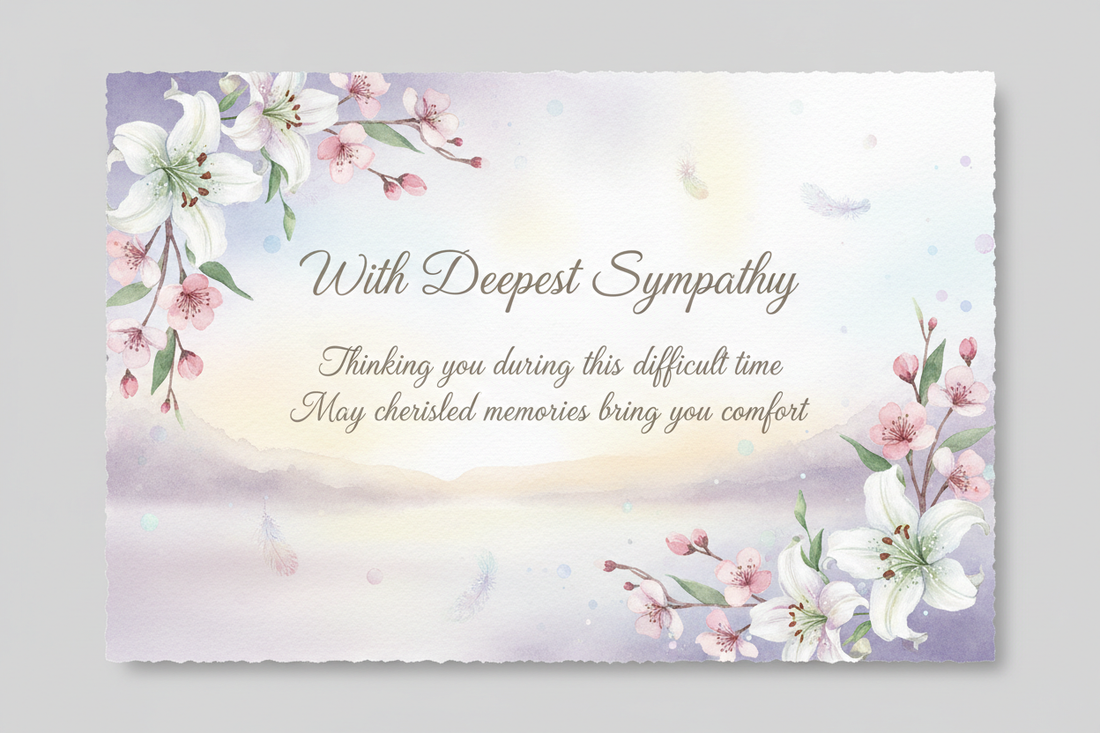 Compassionate Messages for Sympathy Cards: Tips and Examples