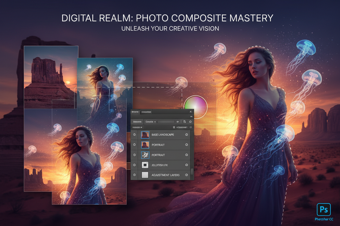 Complete Guide to Creating Stunning Photo Composites in Photoshop