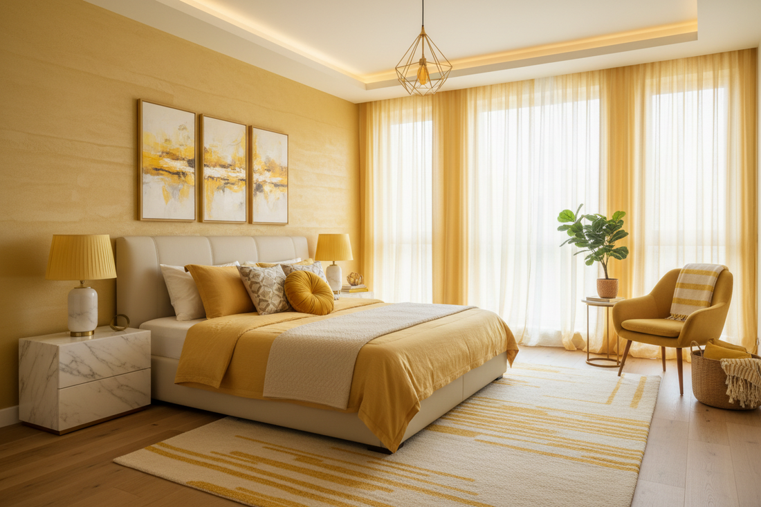 Complete Guide to Creating Stunning Yellow Bedroom Designs