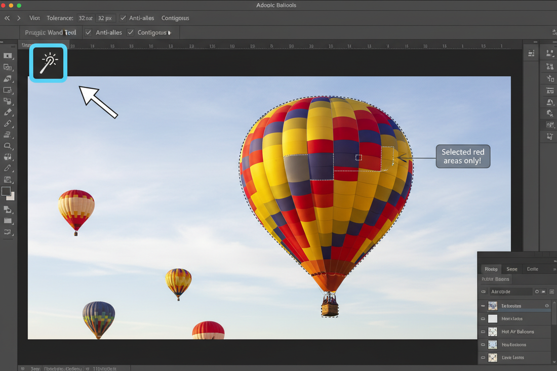 Complete Guide to Using the Magic Wand Tool in Photoshop
