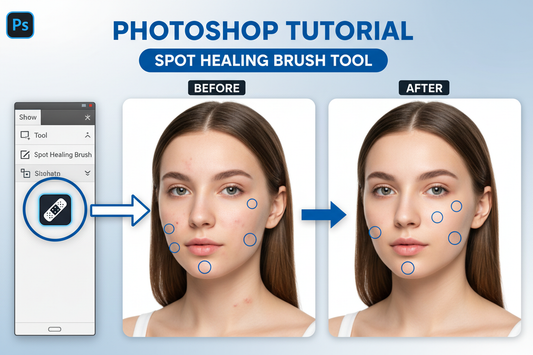 Complete Guide to Using the Spot Healing Brush Tool in Photoshop