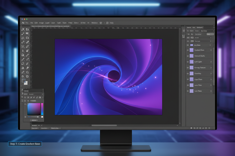 Complete Tutorial: How to Create a Custom Background in Photoshop ...