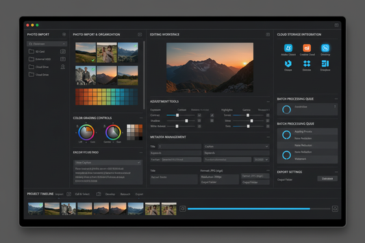 Comprehensive Digital Photography Workflow Management System
