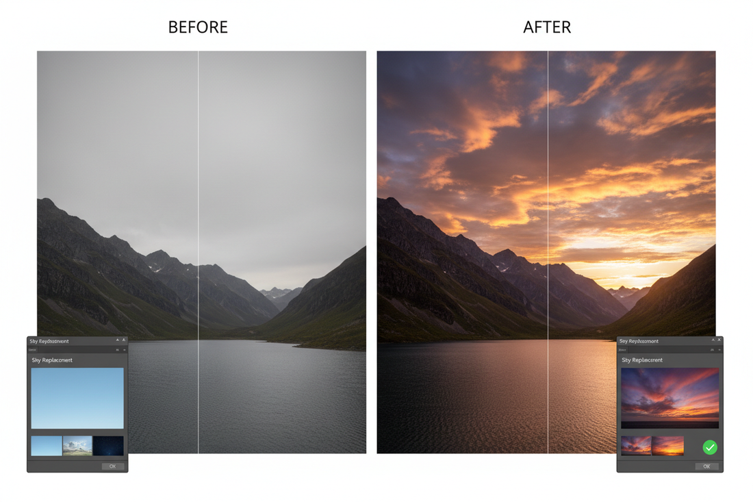 Comprehensive Guide to Photoshop 2021's Advanced Sky Replacement Feature