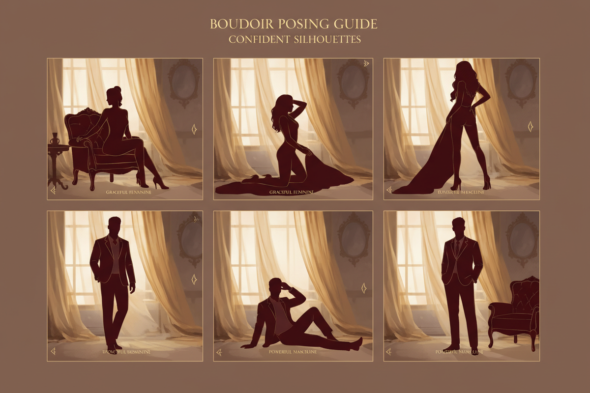 Confidence and Elegance: Boudoir Posing Tips for Men and Women