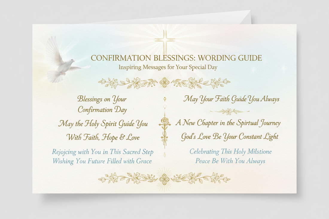 Confirmation Card Wording Guide: Inspiring Messages to Share
