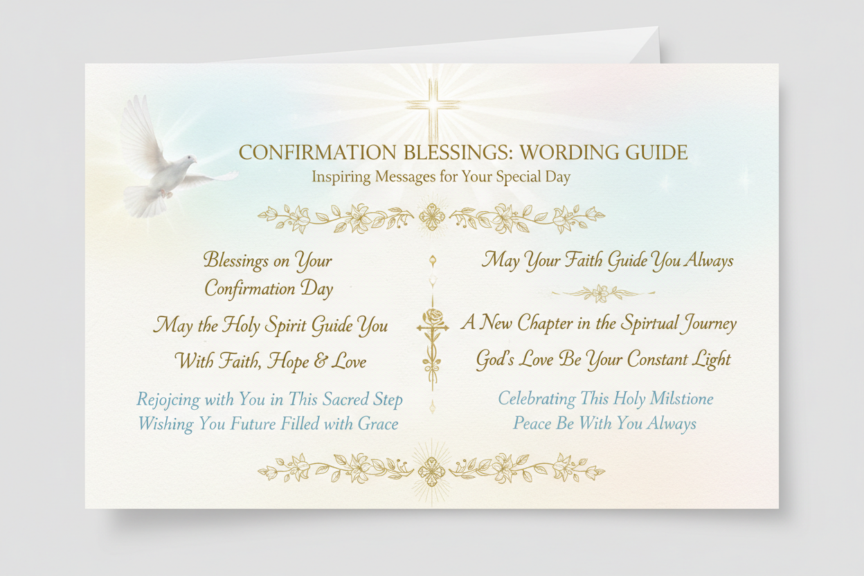 Confirmation Card Wording Guide: Inspiring Messages to Share – Wallpics