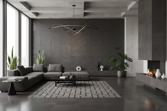 Contemporary Charcoal Tile Trends to Elevate Your Living Spaces