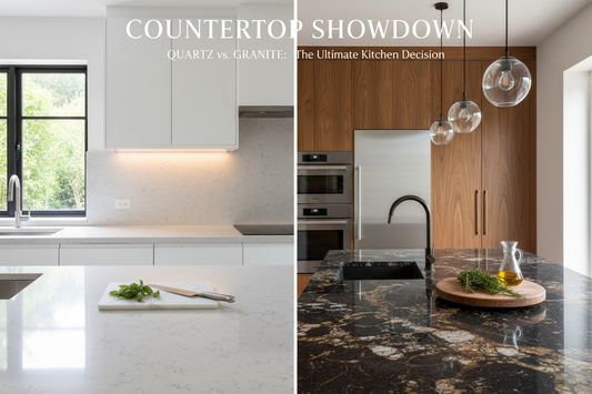 Countertop Showdown: Quartz vs. Granite for Every Lifestyle