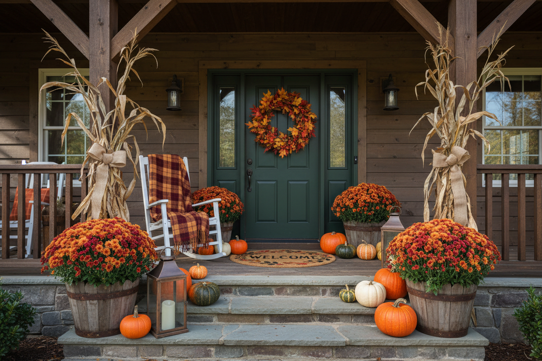 Cozy and Stylish Fall Porch Designs for Every Home