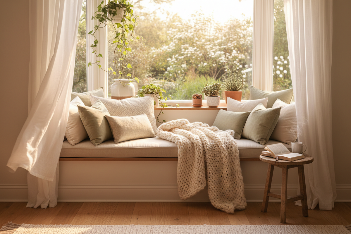 Cozy Bay Window Ideas to Elevate Your Bedroom into a Sunlit Haven