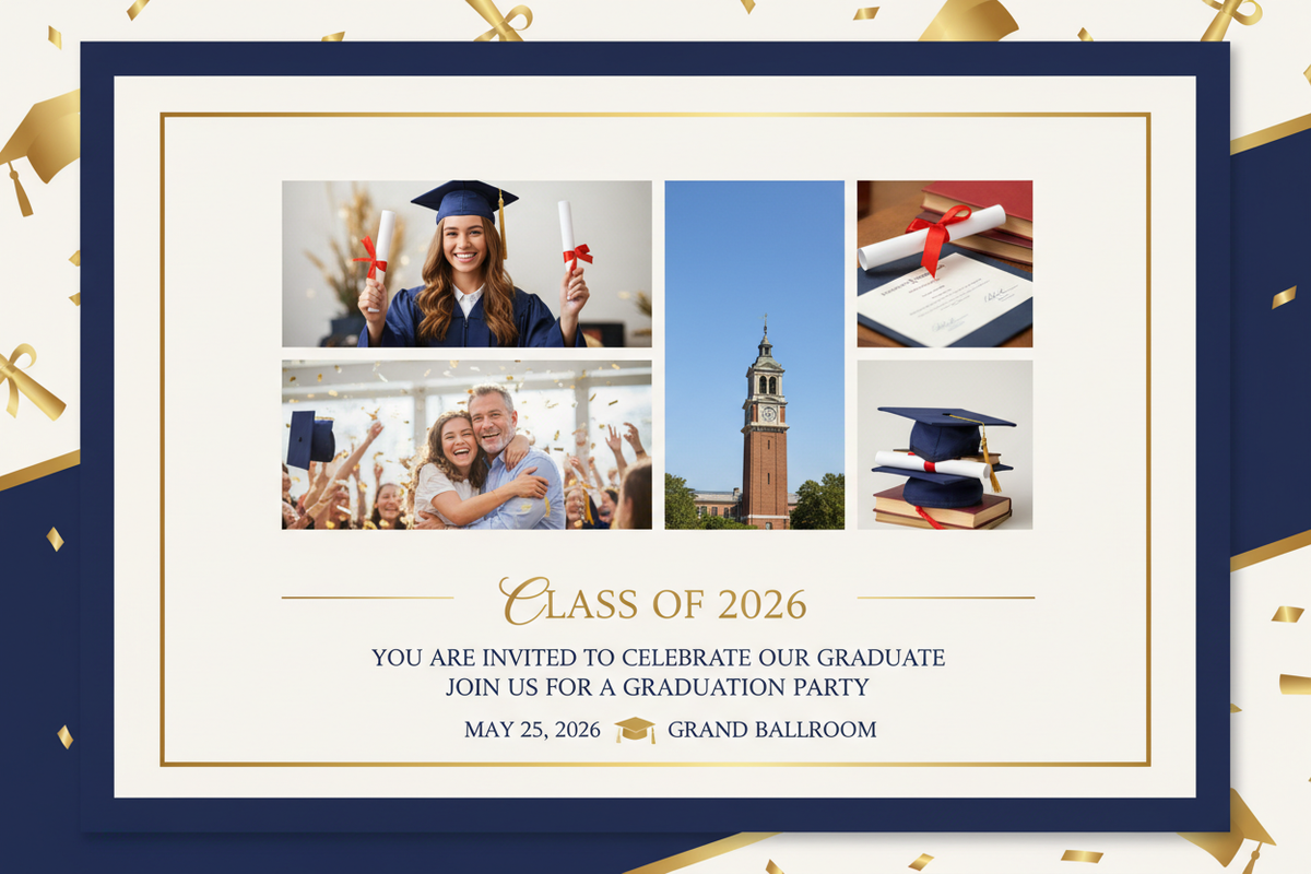 Crafting Memorable Graduation Announcements: Elevate Your Celebration with Stunning Photo Tiles