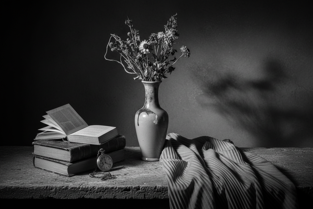 Crafting Timeless Images: A Complete Guide to Black and White Still Life Photography