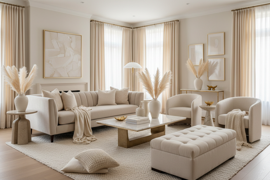 Cream-Colored Decor Ideas for a Sophisticated Space