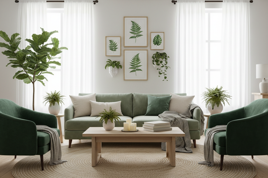 Create a Calm Retreat: 5 Green Living Room Ideas You’ll Love