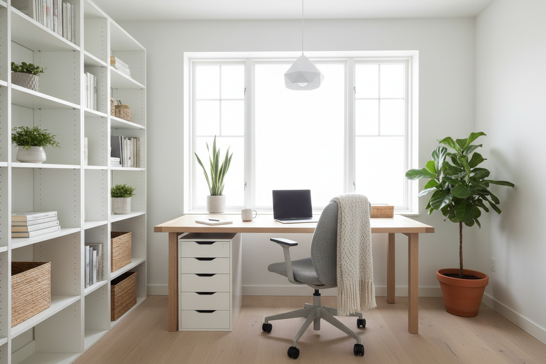 Create a Productive Nordic Home Office with These Design Tips